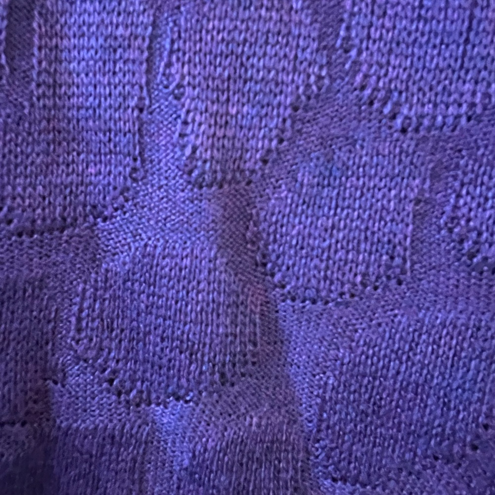 NWOT purple sweater size XL - Picture 4 of 6